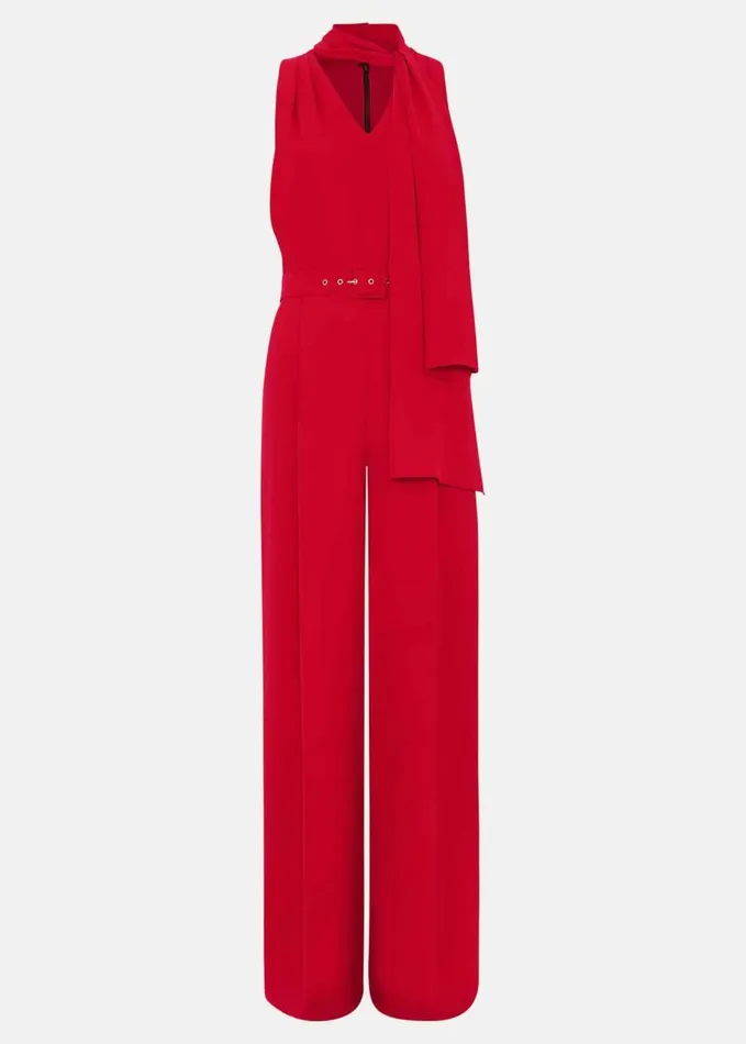 Phase Eight Elika Red Jumpsuit Red Women Dresses