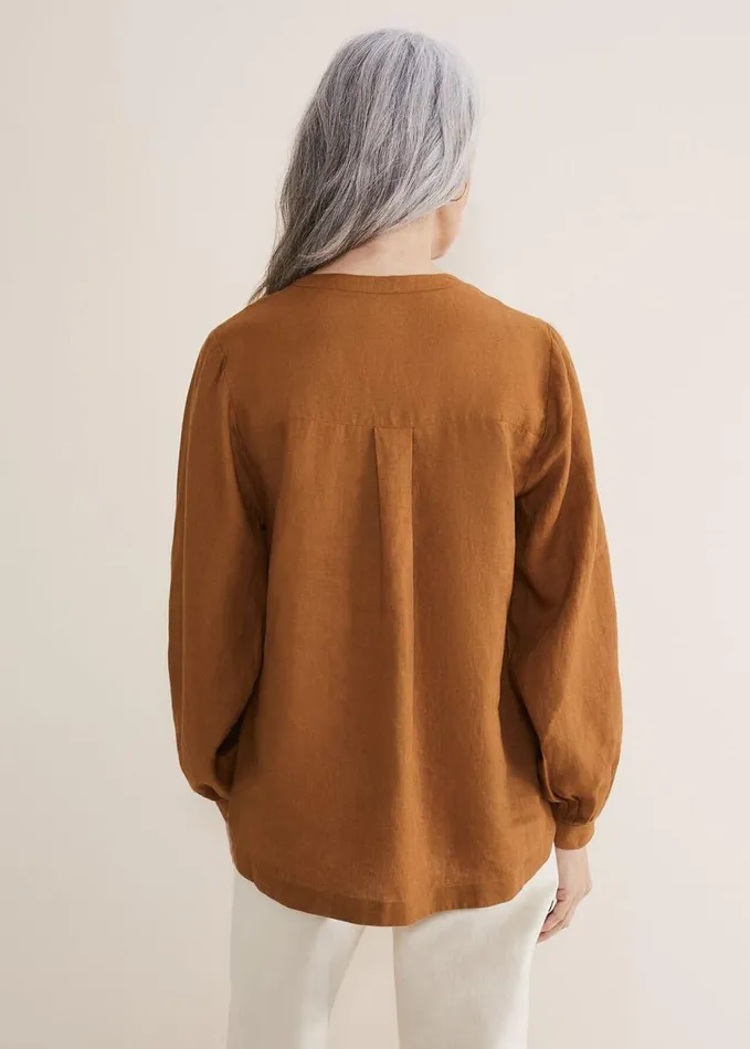 Phase Eight Emma Blouse Ginger Women Shirts and Blouses