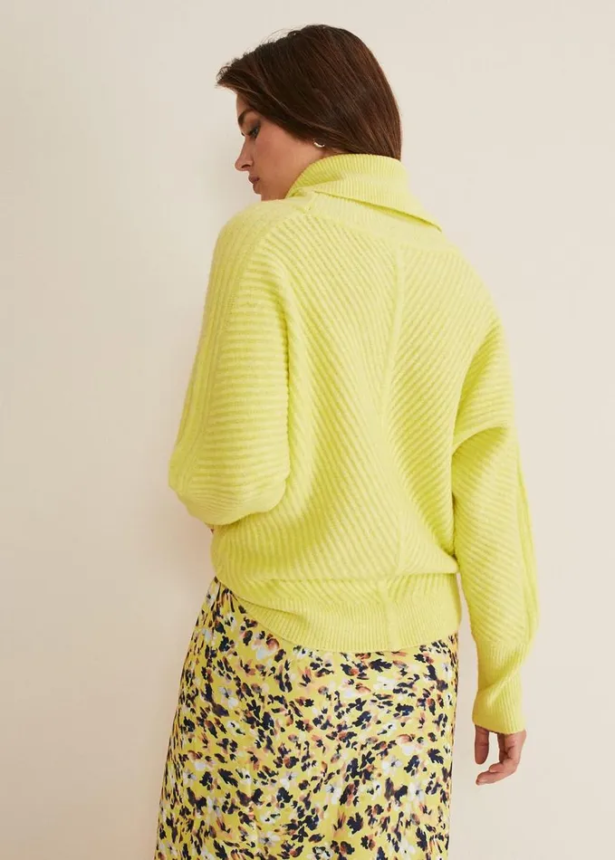 Phase Eight Filippa Cowl Neck Jumper Sherbet Women Knitwear