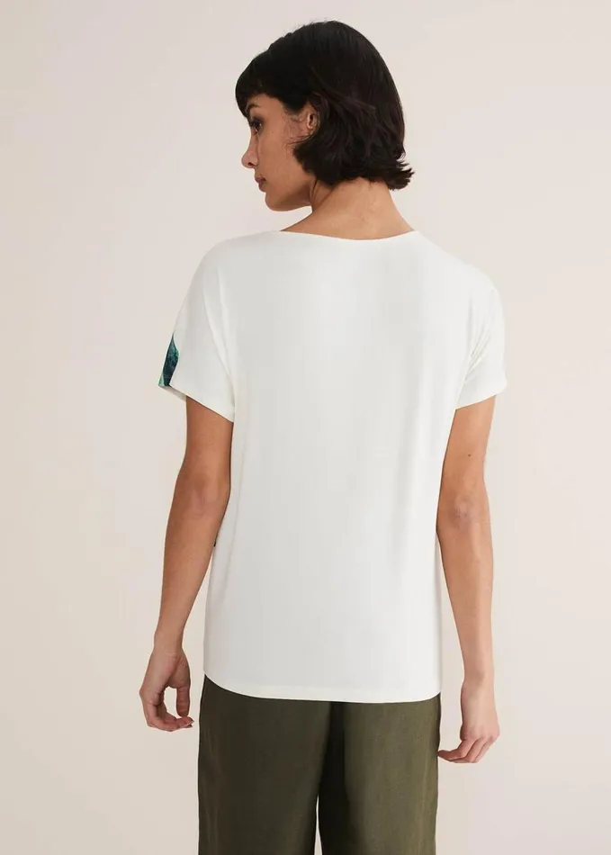 Phase Eight Fiorella Tie Front Top Ivory Women Shirts and Blouses