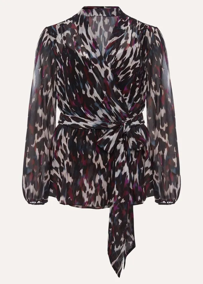 Phase Eight Florentine Printed Blouse Multicoloured Women Shirts and Blouses