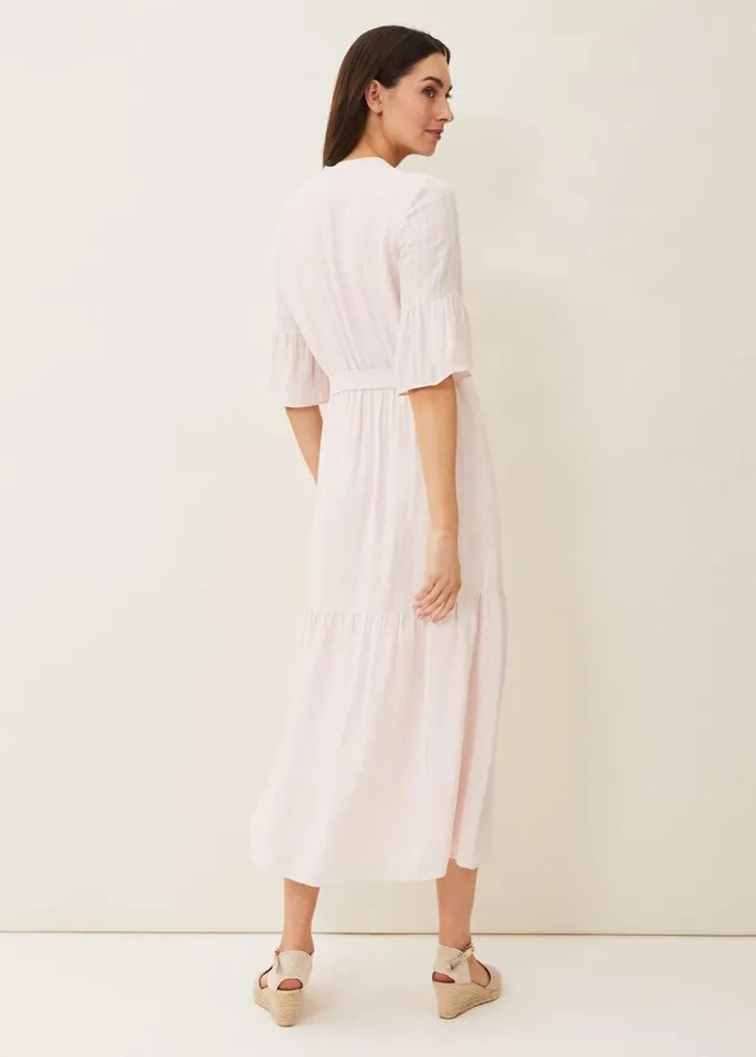Phase Eight Germaine Midaxi Dress Pink Women Dresses