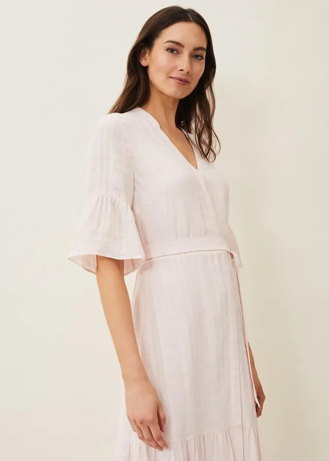 Phase Eight Germaine Midaxi Dress Pink Women Dresses