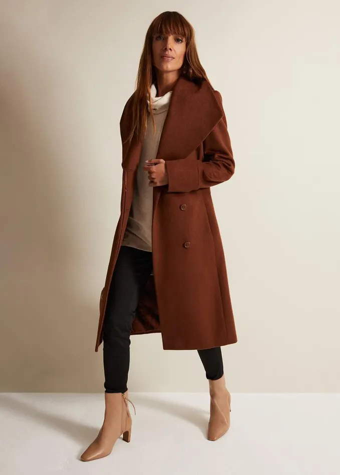 Phase Eight Gwen Eyelet Snuggle Top Oatmeal Women Tops and TShirts