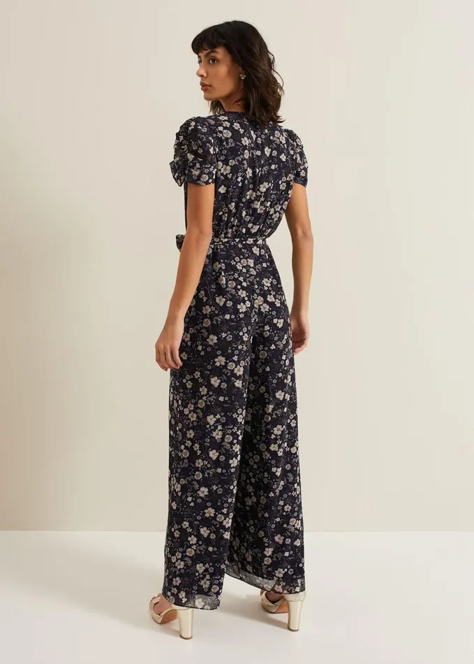 Phase Eight Helene Floral Print Jumpsuit Multicoloured Women Dresses
