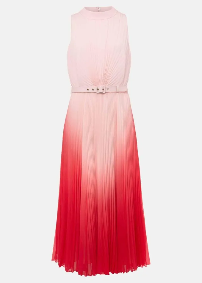 Phase Eight Henrietta Ombre Dress Pale Pinkpink Women Dresses