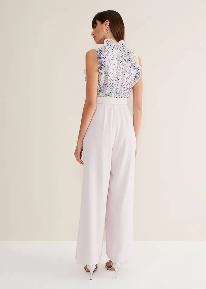Phase Eight Honey Ditsy Jumpsuit Dark Wash Women Dresses