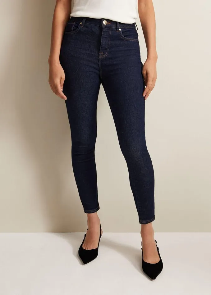 Phase Eight Jelena Super Comfort Skinny Jeans Indigo Women Trousers