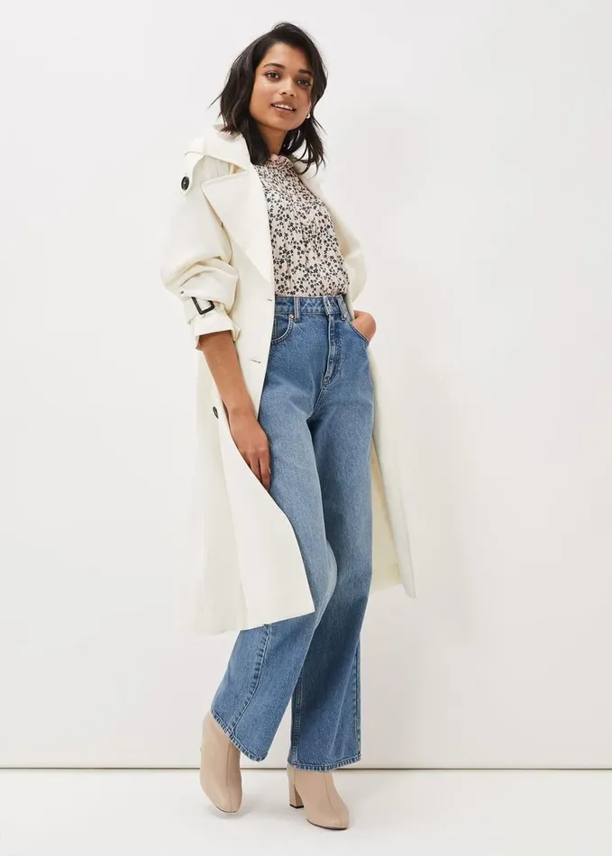 Phase Eight Lennox Ditsy Print Blouse Pinkgreen Women Shirts and Blouses
