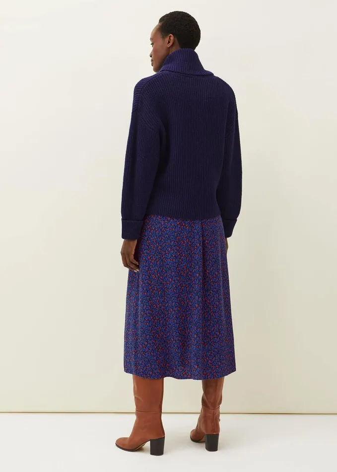 Phase Eight Lou Lou Animal Print Wrap Skirt Spiceink Women Skirts