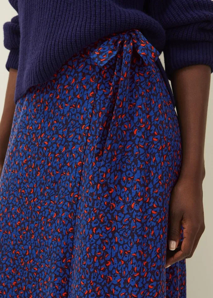 Phase Eight Lou Lou Animal Print Wrap Skirt Spiceink Women Skirts