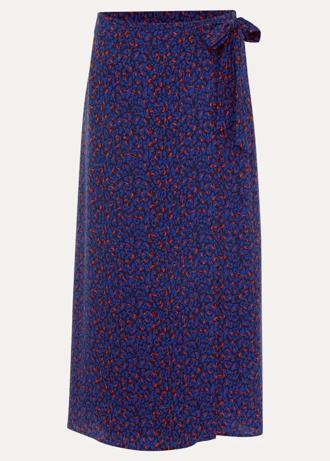 Phase Eight Lou Lou Animal Print Wrap Skirt Spiceink Women Skirts