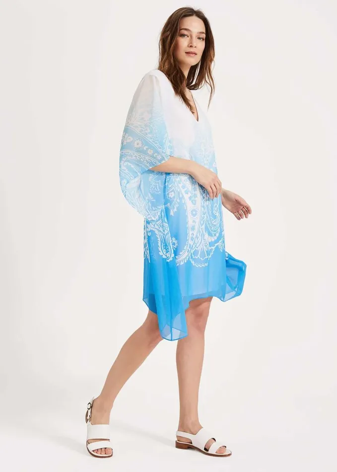 Phase Eight Neema Paisley Dress Ivorymulti Women Dresses