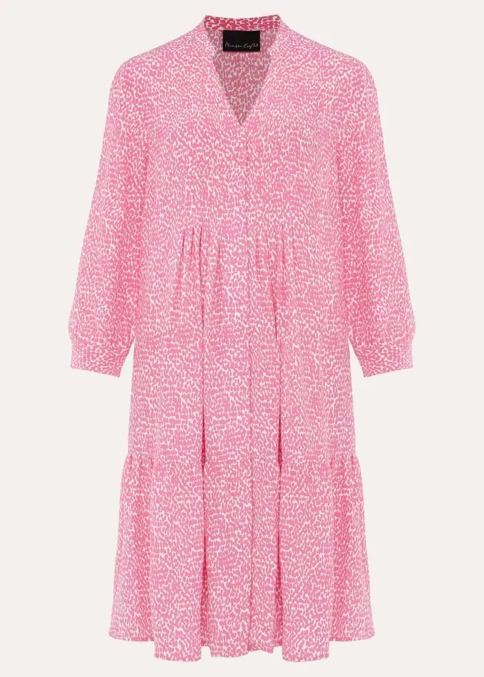 Phase Eight Penele Swing Dress Pinkivory Women Dresses