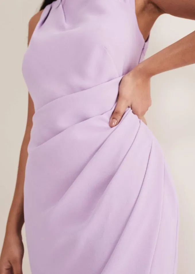 Phase Eight Petite Emmie Asymmetric Hem Dress Crocus Women Dresses