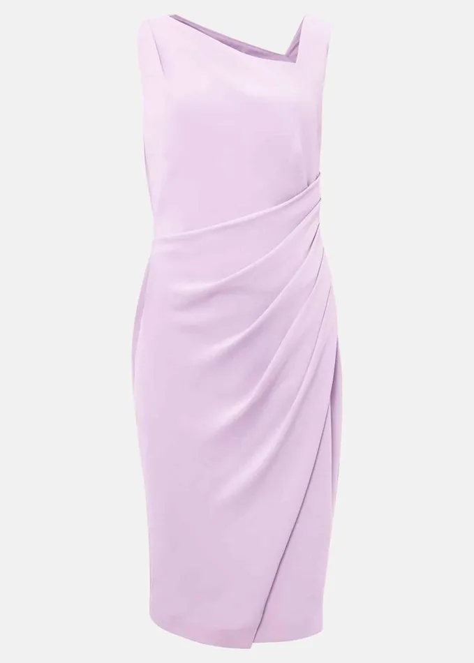 Phase Eight Petite Emmie Asymmetric Hem Dress Crocus Women Dresses