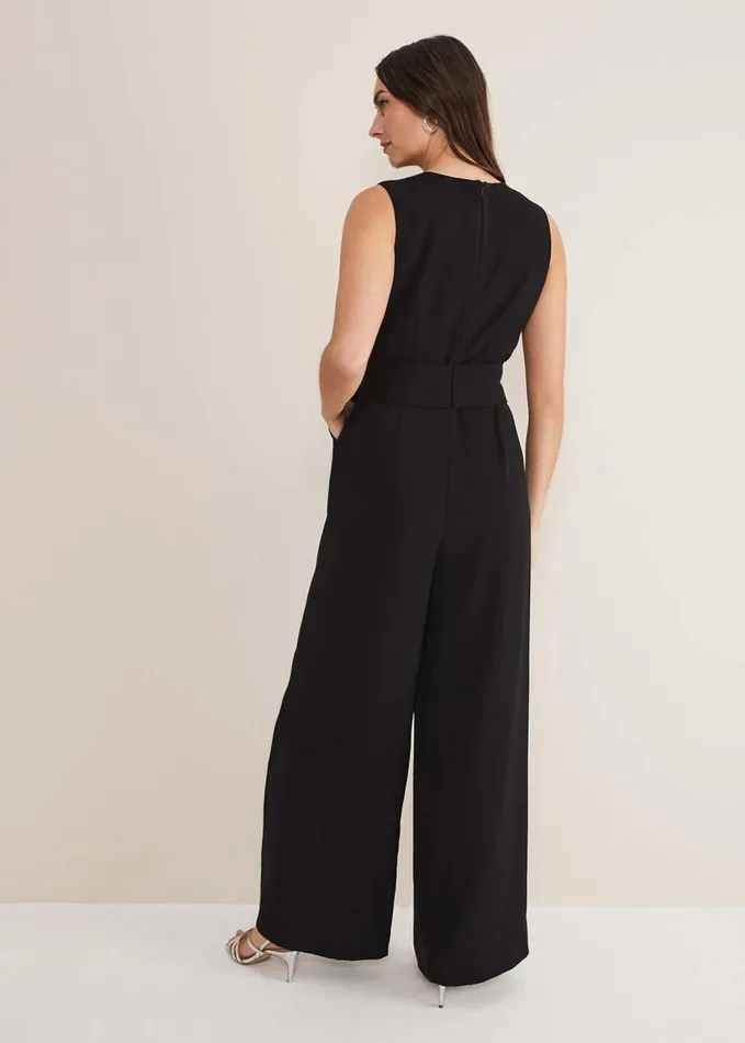 Phase Eight Reina Jumpsuit Black Women Dresses