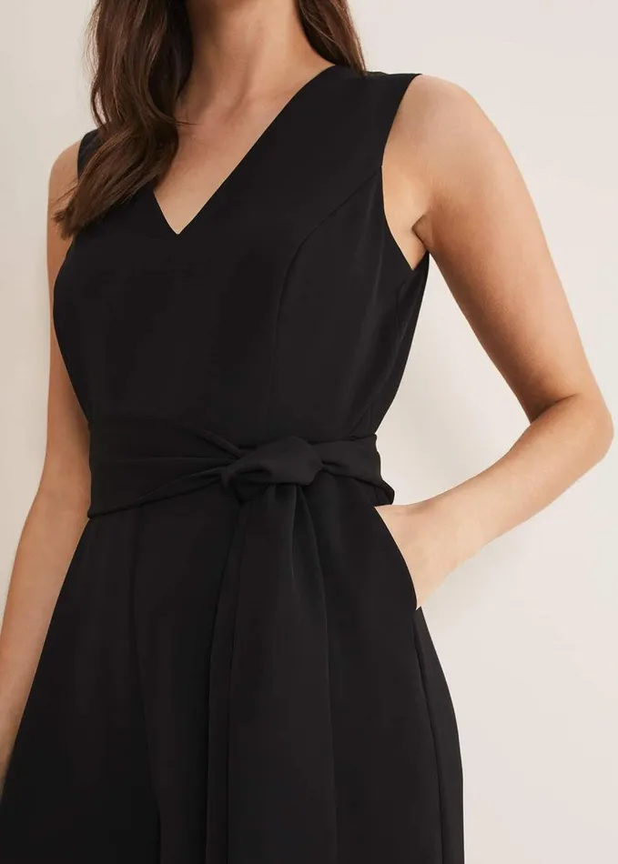 Phase Eight Reina Jumpsuit Black Women Dresses