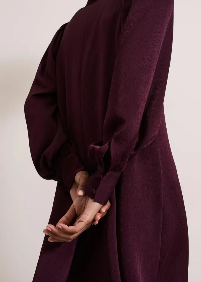 Phase Eight Tila Burgundy Embellished Shirt Dress Burgundy Women Dresses