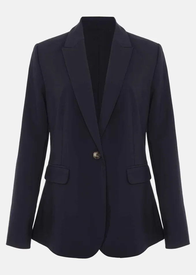 Phase Eight Ulrica Fitted Suit Jacket Navy Women Jackets