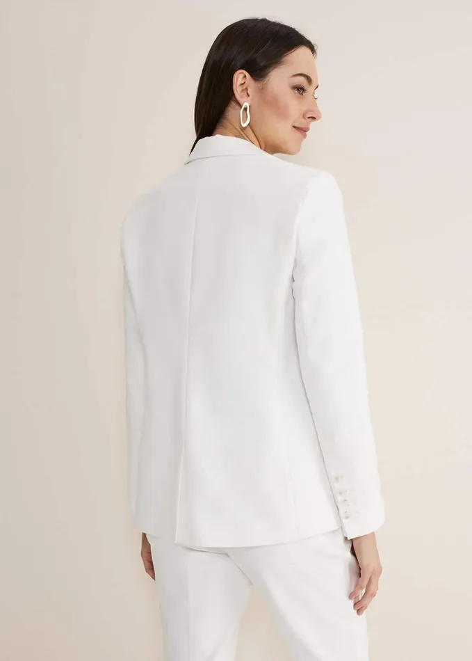 Phase Eight Ulrica White Blazer White Women Jackets