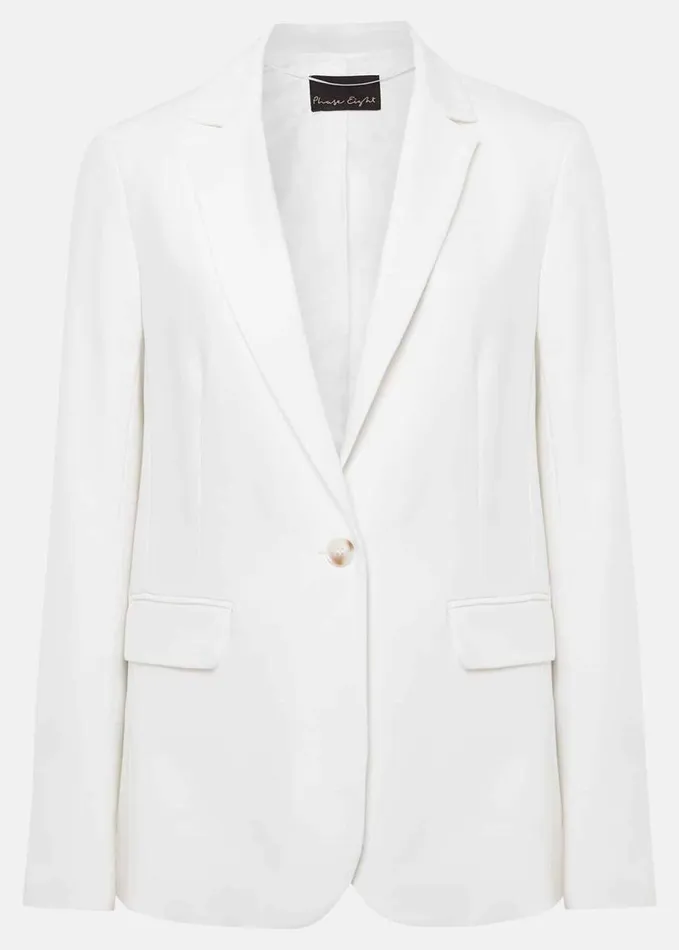 Phase Eight Ulrica White Blazer White Women Jackets