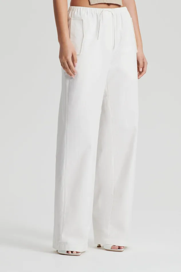 POCKET CARGO WHITE Trousers Scanlan Theodore Women POCKET CARGO WHITE Trousers Scanlan Theodore Women