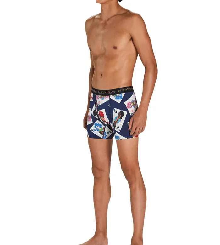 Pride Superfit Boxer Briefs Navy Underwear 1 Pack Men Pair Of Thieves Boxer Briefs