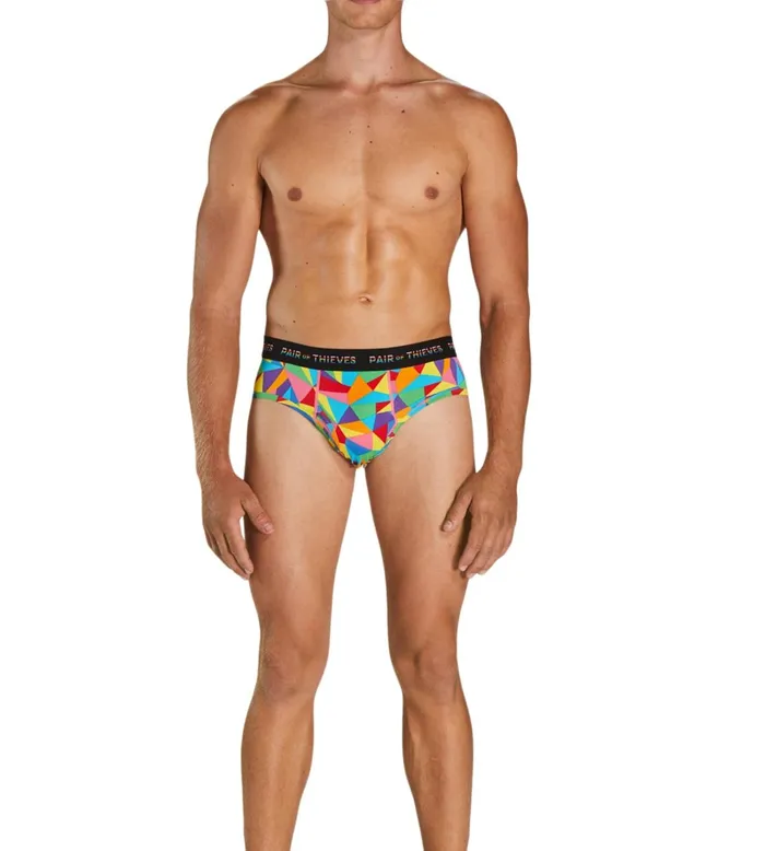 Pride Superfit Briefs Rainbow Underwear 1 Pack Men Pair Of Thieves Briefs