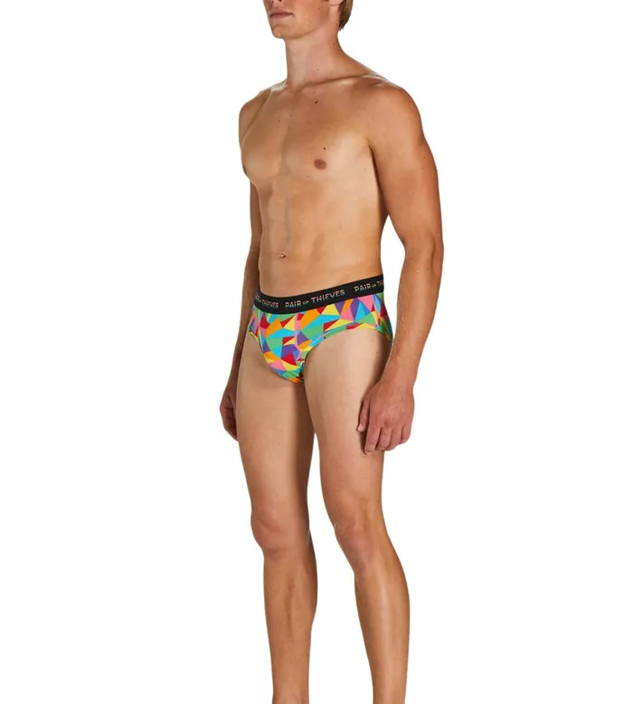 Pride Superfit Briefs Rainbow Underwear 1 Pack Men Pair Of Thieves Briefs