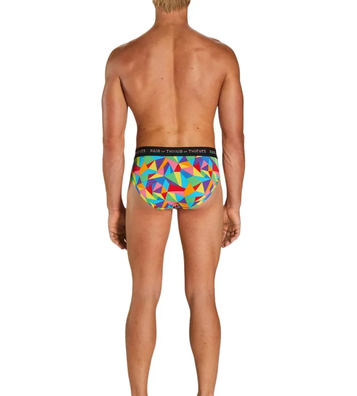 Pride Superfit Briefs Rainbow Underwear 1 Pack Men Pair Of Thieves Briefs