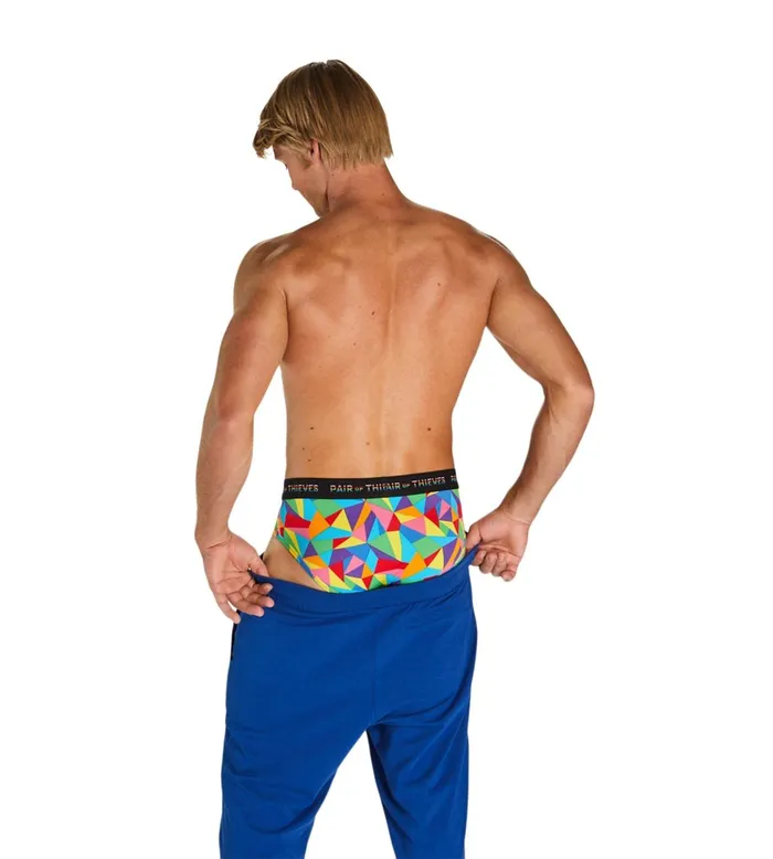 Pride Superfit Briefs Rainbow Underwear 1 Pack Men Pair Of Thieves Briefs