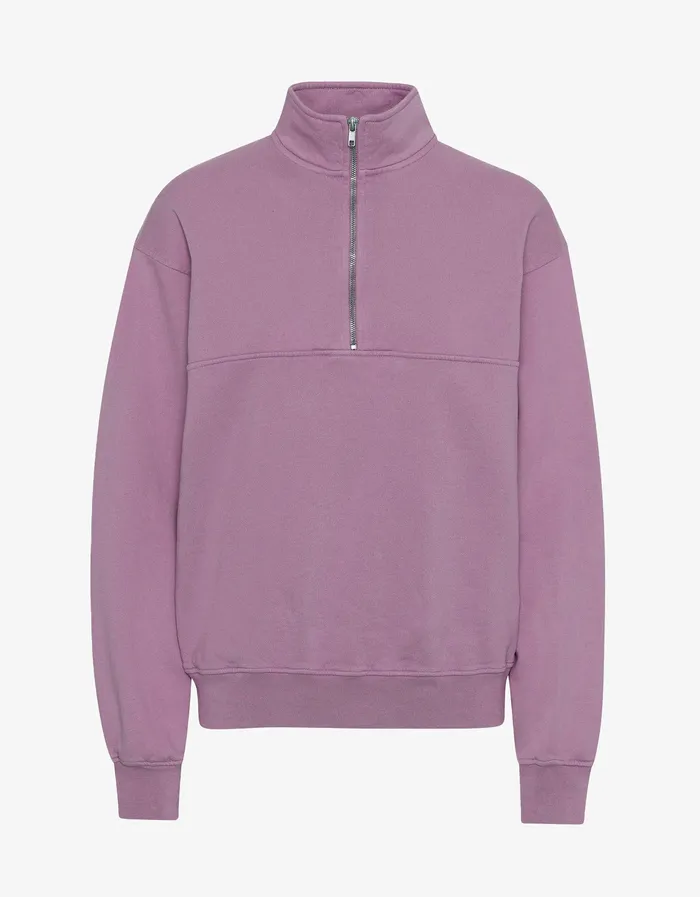 Quarter Zips Colorfulstandard Women Organic Quarter Zip 8211 Pearly Purple