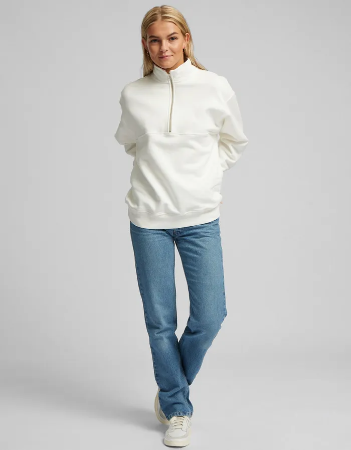Quarter Zips Colorfulstandard Women Organic Quarter Zip 8211 Polar Blue
