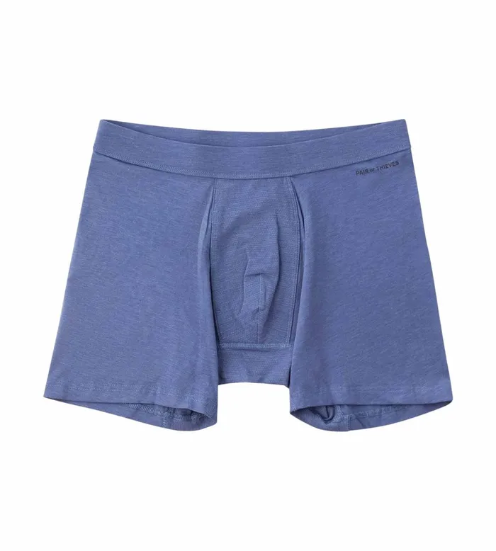 Quick Dry Action Blend Cotton Boxer Briefs Navy Underwear 3 Pack Men Pair Of Thieves Boxer Briefs