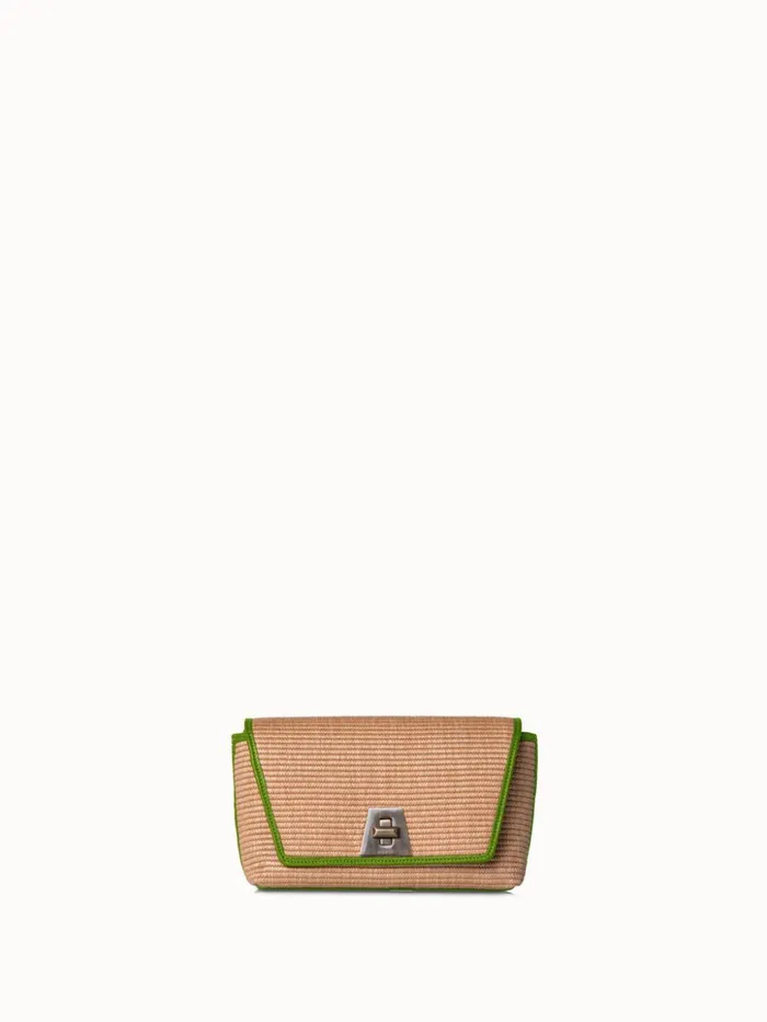 Raffia Crossbody Bag Camelleaf Women Akris Shoulder Bags