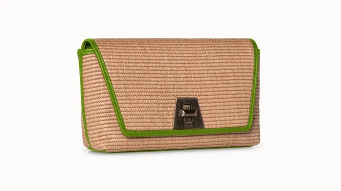 Raffia Crossbody Bag Camelleaf Women Akris Shoulder Bags