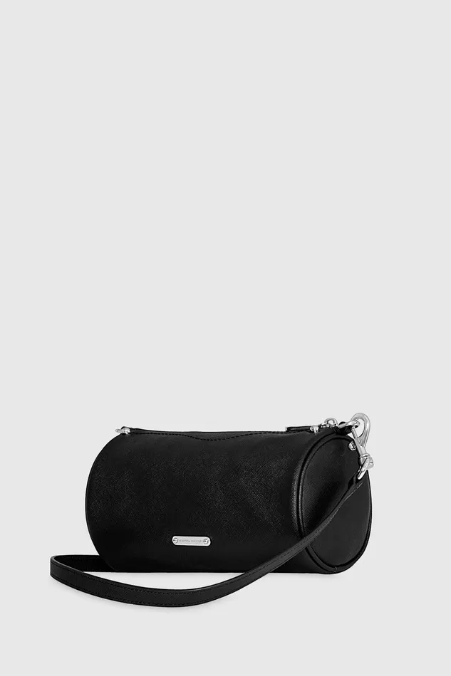 Rebecca Minkoff Barrel Crossbody Black Women Crossbody Bags