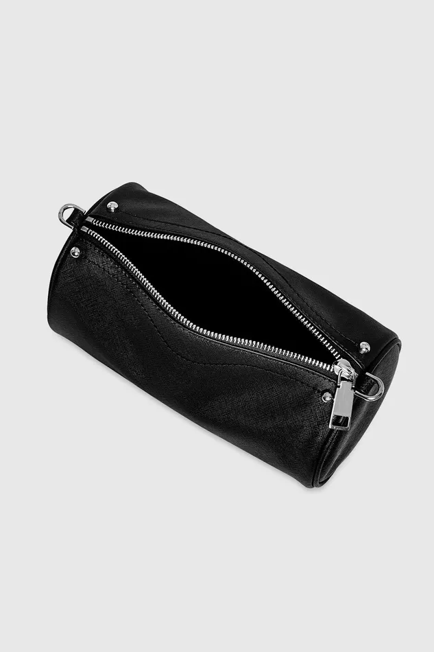 Rebecca Minkoff Barrel Crossbody Black Women Crossbody Bags