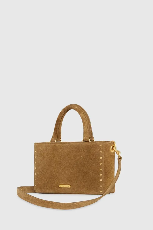 Rebecca Minkoff Darren Top Handle Crossbody Honey Women Top Handle Bags