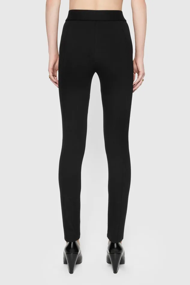 Rebecca Minkoff Sienna Chain Embellished Legging True Black Women Bottoms