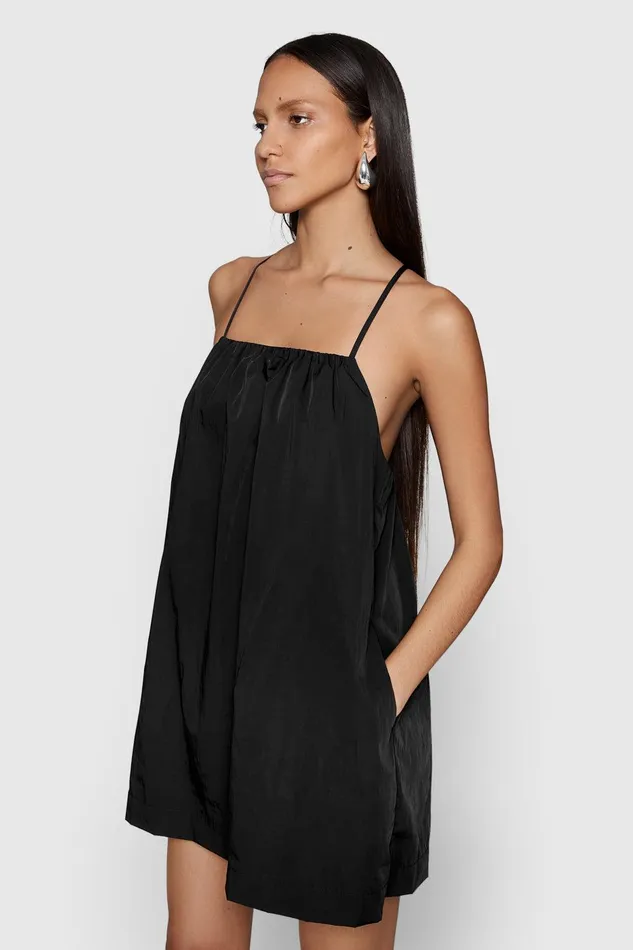 Rebecca Minkoff Taylor Mini Dress Black Women Dresses