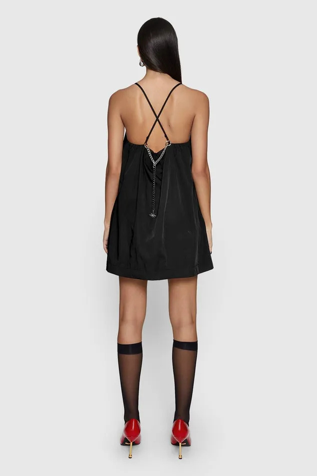 Rebecca Minkoff Taylor Mini Dress Black Women Dresses