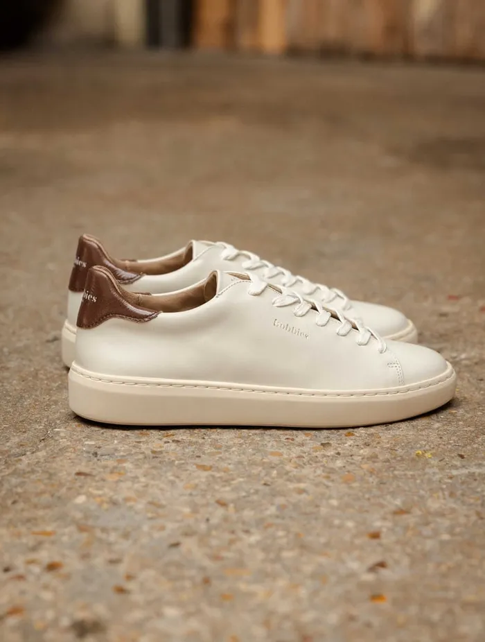 Sanna Off White and Iced Chocolate Women Bobbies Sneakers Sanna Off White and Iced Chocolate Women Bobbies Sneakers