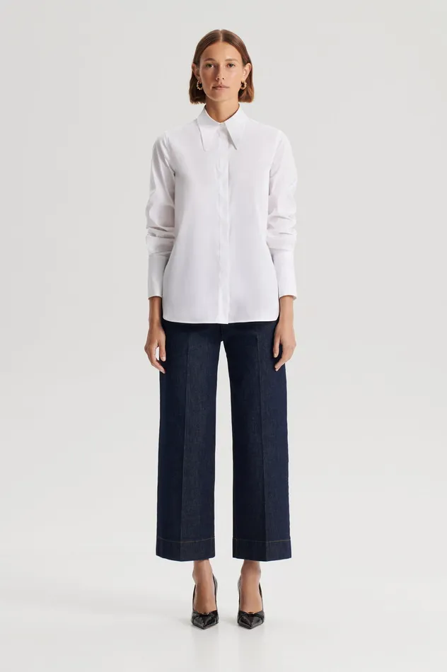 Scanlan Theodore Shirts Women COTTON SHIRT WHITE
