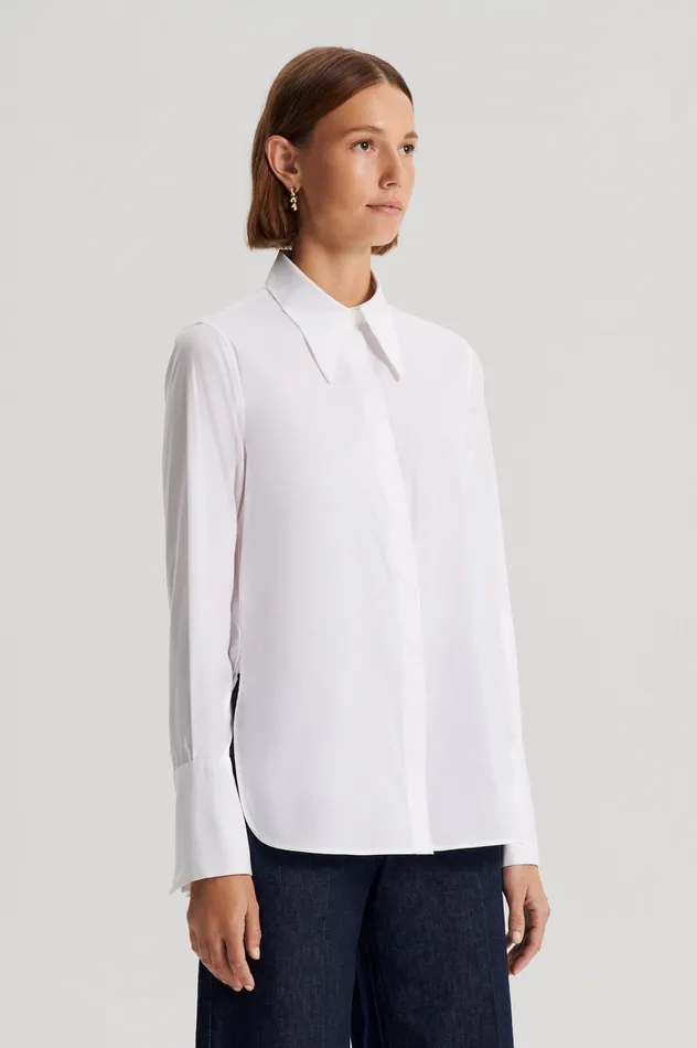 Scanlan Theodore Shirts Women COTTON SHIRT WHITE