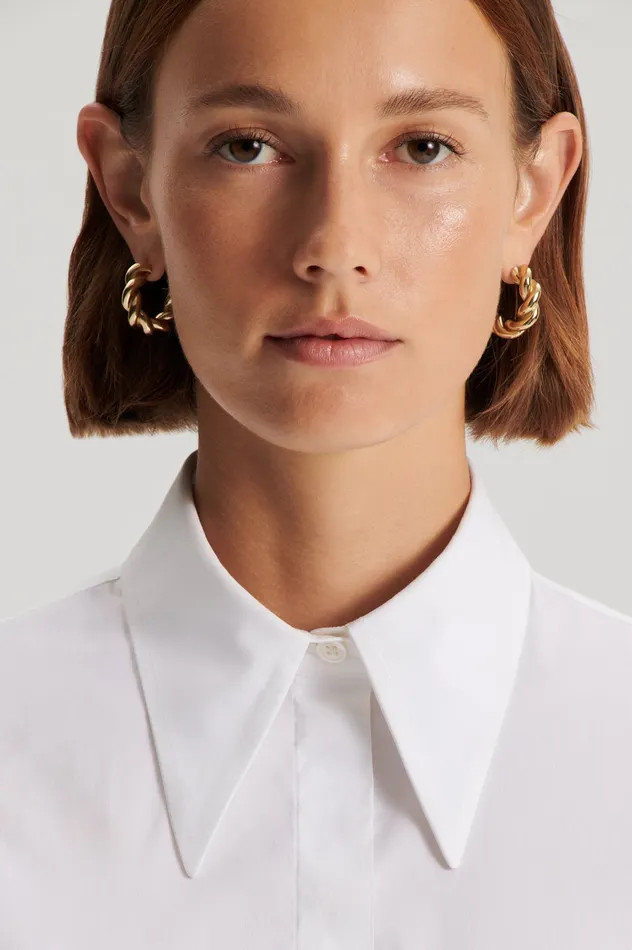 Scanlan Theodore Shirts Women COTTON SHIRT WHITE