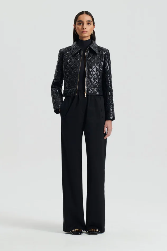 Scanlan Theodore Trousers Women POCKET CARGO BLACK