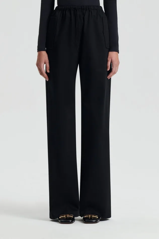 Scanlan Theodore Trousers Women POCKET CARGO BLACK