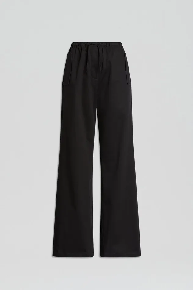 Scanlan Theodore Trousers Women POCKET CARGO BLACK